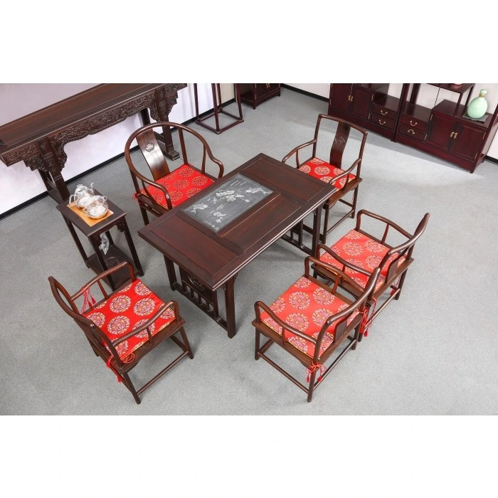 黑酸枝茶台7件套